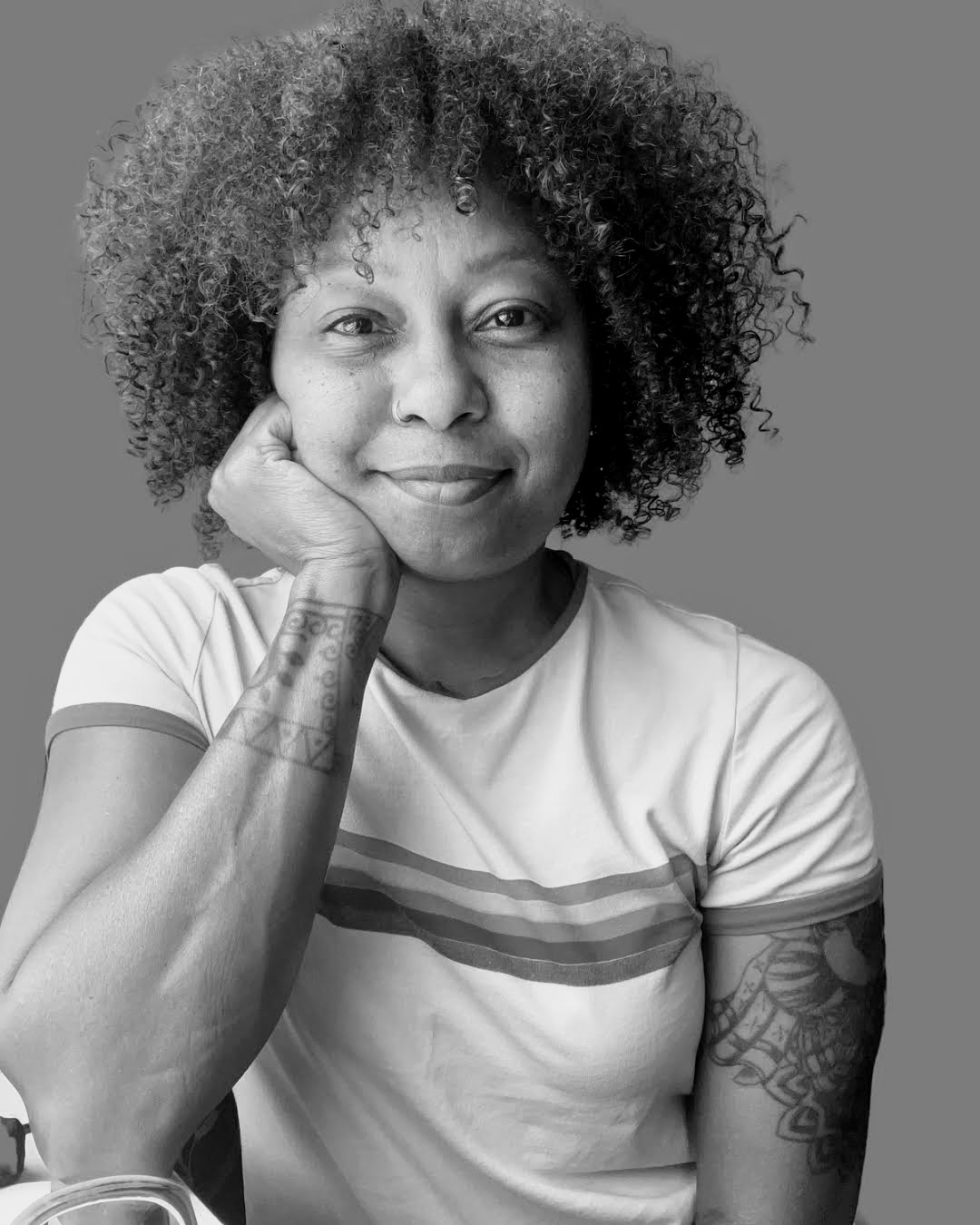 Candace Glass BW Photo